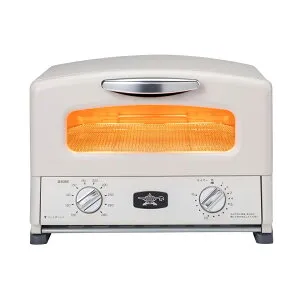 アラジン 遠赤グラファイト グリル＆トースター ホワイト AGT-G13B(W) Aladdin （4枚焼き） [AGTG13BW]