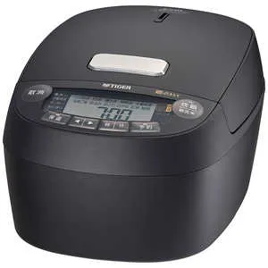 タイガー TIGER 炊飯器 5.5合 炊きたて 圧力IHジャー 遠赤5層土鍋蓄熱コート釜 オフブラック JPV-X100KO