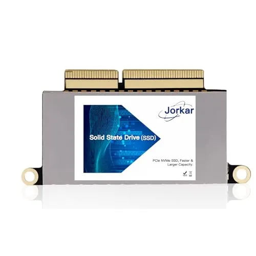 Jorkar A1708 SSD ハードドライブ 512GB MacBook Pro NVMe PCIe Gen3x4用 内蔵ソリッドステートドライブ MacBook Pro A1708 (2016-2017)用