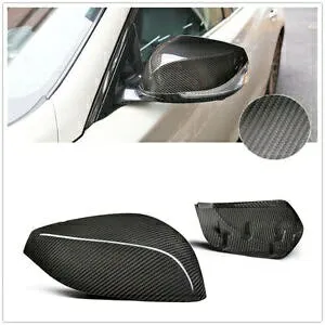 インフィニティ Q50 Q50S Q60 2014-2018 カーボンファイバーミラーハウジング交換 2 個- For Infiniti Q50 Q50S Q60 2014-2018 Carbon Fiber Mirror Housing Replacement 2pcs- 【並行輸入品】