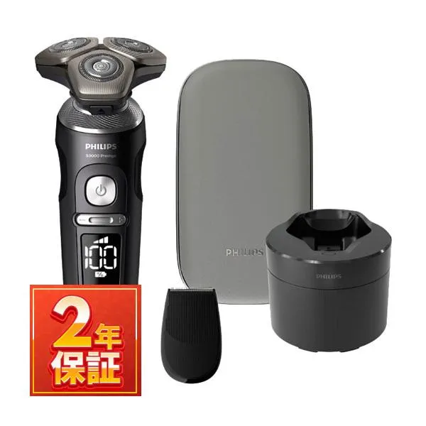 ウェット＆ドライ電動シェーバー フィリップス Philips shaver S9000 Prestige ブラック SP9840/32 PHILIPS