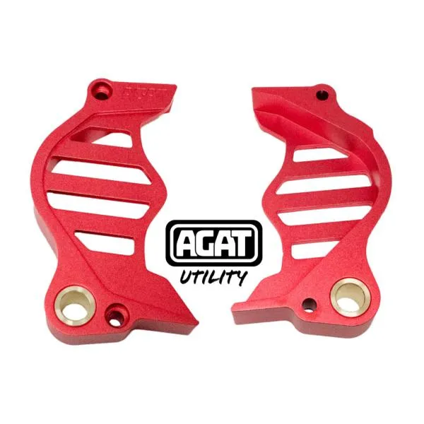AGAT Utility アガットユーティリティ CRF125F シフトシャフトサポート＆スプロケットガード カラー：レッド HONDA ホンダ その他駆動系パーツ 駆動系