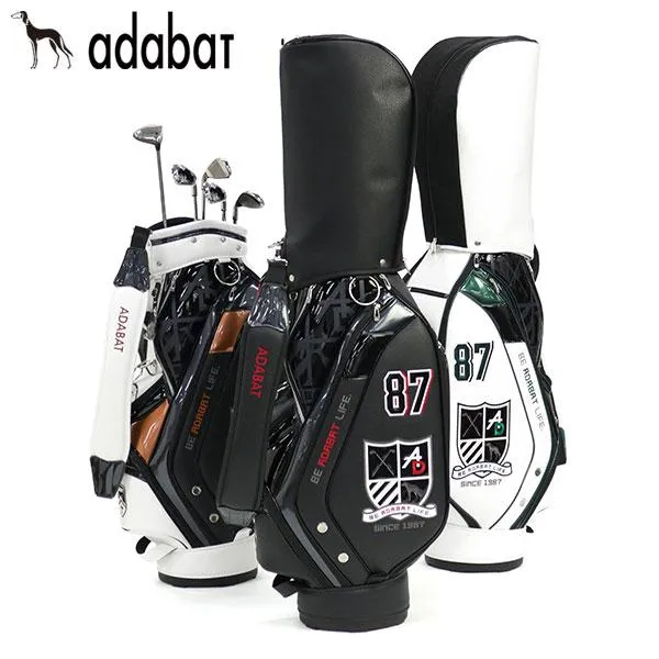 最大42%★土日限定 アダバット トートバッグ メンズ レディース ファスナー付き 小さめ adabat トート カートバッグ B5 軽量 軽い ゴルフ ゴルフバッグ ABZ436