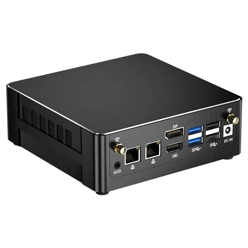 ThdeukotyミニPC i9-13900H、14コア 最大5.4GHz、64G RAM 2T SSD、ミニデスクトップコンピュータ Windows 11 Pro(TPM2.0)、デュアルLAN、DP/HDMI/Type-Cトリプルディスプレイ、VESA