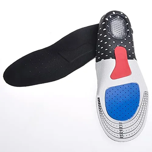 Outdoor Soft Insoles Orthotic Arch Support Shoe Pad Insert Cushion for Men Women's Sports Soft Foot Care Inserts (Size : EU 40-4