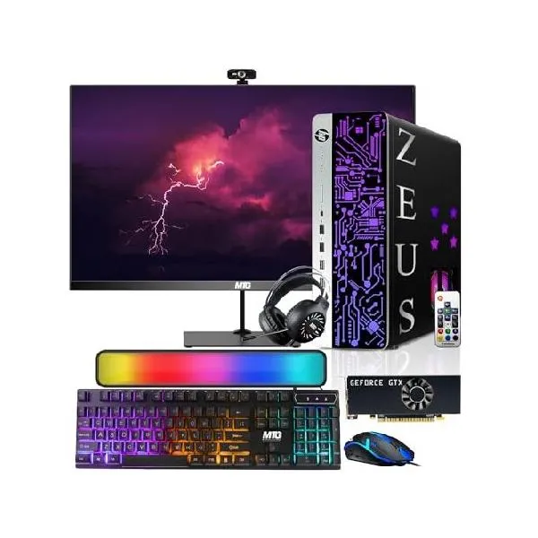 HP G3 Gaming Desktop PC, Intel Core i7 6th Gen, GTX 1050 TI 4GB GDDR5, 16GB RAM, 256GB SSD, 22 Inch Monitor, RGB Kit, Windows 11 (Renewed)_並行輸入