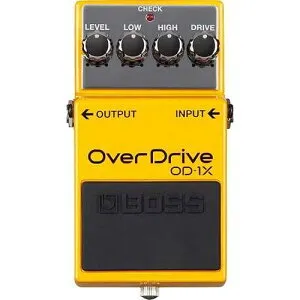 BOSS OD-1X Special Edition Overdrive Guitar Pedal (OD-1X)