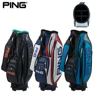 (ポイント10倍)ピンゴルフ(PING) オーセンティック カート キャディバッグ CB-U2504 メンズ レディース (9型 4.2 kg) 2026年春夏追加色