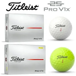 タイトリスト ゴルフボール プロ V1 X 1ダース 12個入り 新品 日本正規品 Titleist Pro V1 X 2025年発売