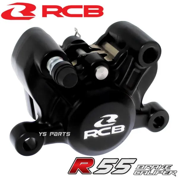 NEW RCB鍛造ブレーキキャリパー黒 カニキャリパー 専用ブレーキパッド付アドレスV125G K5 K6 K7 K9,CF46A CF4EA アドレスV125S CF4MA 等に