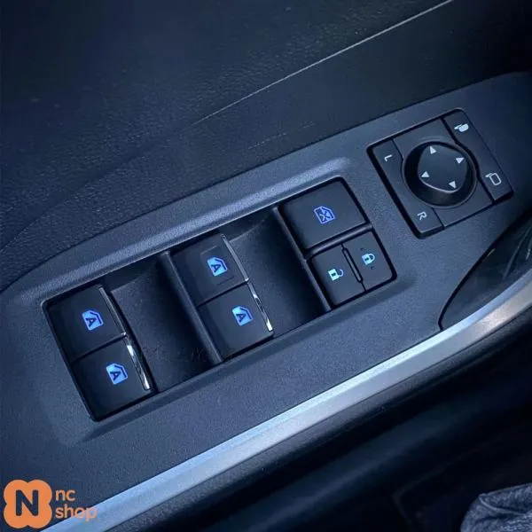 【並行輸入品】トヨタ RAV4 RAV 4 2019 2020 左ハンドル用 バックライト付き パワーシングルウィンドウスイッチセット