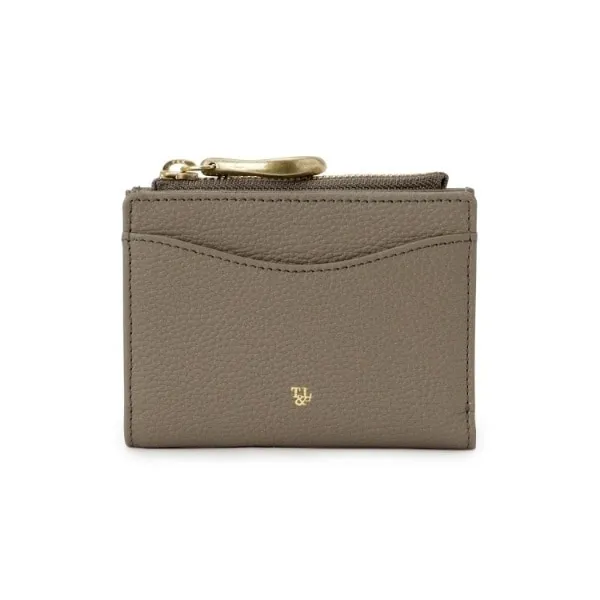 [マルイ]ぺパン ジップ フォールデット ウォレット ライトシュリンク/トフアンドロードストーン（TOFF&LOADSTONE） エトゥープ（055）