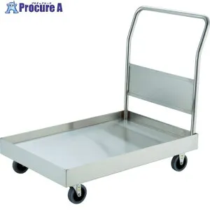 TRUSCO ステンレス台車 オールSUS304 皿型台車 900X600 帯電防止U車輪 SSAR-2TBU 1台 ■▼435-6452
