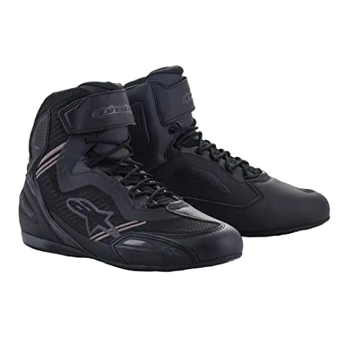 alpinestars(アルパインスターズ)バイクシューズ ブラック/ブラック US9/26.5cm FASTER-3 RIDEKNITシューズ 2510319