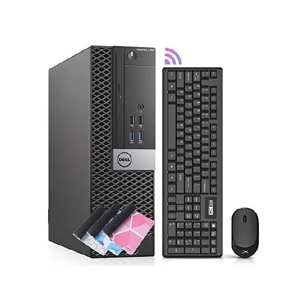 Dell OptiPlex 7040 Desktop Computers PC,i7-6700 3.4GHz,16GB Ram 256GB M.2 NVMe SSD+2TB HDD,Intel AX200 Built-in WiFi 6 Bluetooth 5.2,Refubish_並行輸入