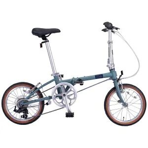 DAHON｜ダホン 折りたたみ自転車 Boardwalk16 ボードウォーク16 Matt Grayish Green HAC681 [外装7段 /16インチ]【キャンセル・返品不可】 【代金引換配送不可】
