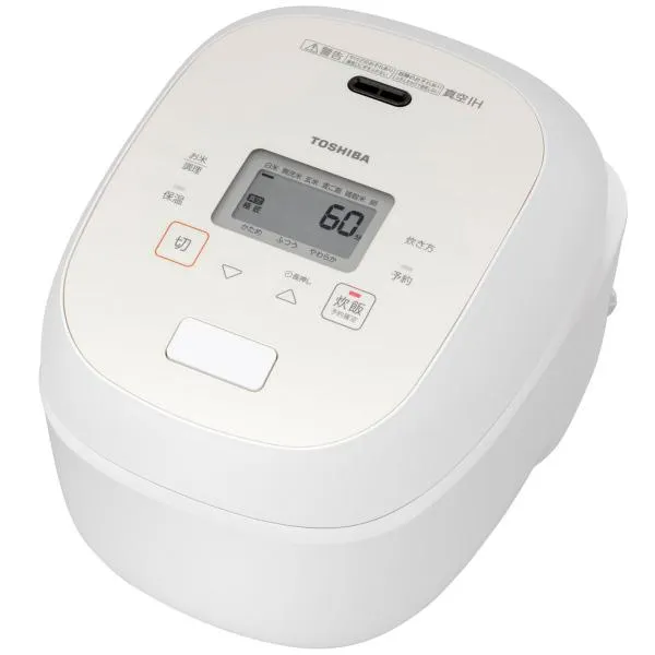 東芝 炎匠炊き 5.5合 真空IHジャー炊飯器 保温白米40時間 グランホワイト RC-10RWA-W