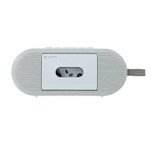 東芝 AUREX カセット付きBluetoothスピーカー AX-T10 ホワイト [ TOSHIBA ワイヤレススピーカー カセットプレーヤー カセットテープ 省スペース コンパクト ] ※メーカー取寄せ【送料無料】