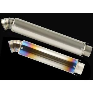 ナイトロレーシング 4in1手曲げチタンEX UPタイプ【カットOILパン付き】【HP】 Φ85 ストレイトチタンサイレンサー 320mm V3 ZEPHYR1100 EX-08HBTUT3H-V3
