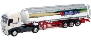 Nielsen & Sorensen Iveco Stralis フェイスリフト トラクタ / Herpa 1/87 建設機械模型 工事車両