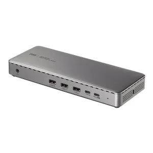 【ゆうパケットで送料無料】サンワサプライ ドッキングステーション（HDMI/DisplayPort・4K×3画面出力対応）USB-CVDK20