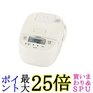 象印 炊飯器 3合 ソフトホワイト NL-BF05-WZ
