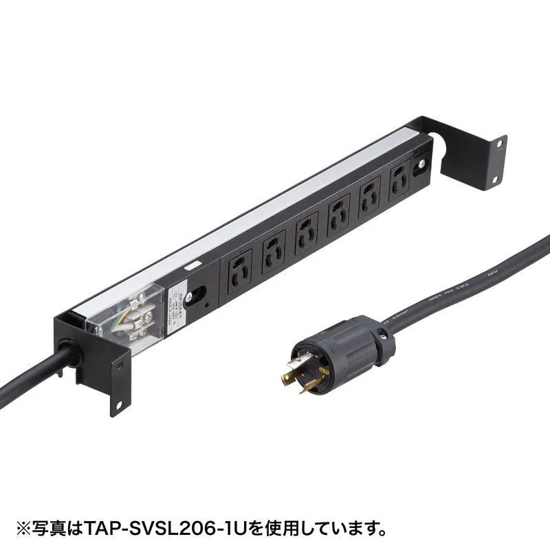 サーバーラック用コンセントバー1U 15A TAP-SVSL156-1U
