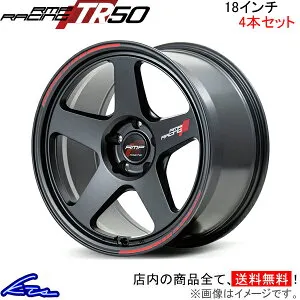 シビックセダン ハッチバック FC系 FK系 アルミホイール MID RMPレーシング TR50【18×8J 5-114 INSET45】マルカサービス RMP RACING 18インチ 5穴 114.3 +45 インセット45 CIVIC SEDAN HATCHBACK 車用ホイール 1本 4本