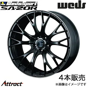 ウェッズスポーツ SA20R スープラ 80系 19インチ アルミホイール 4本 メタルブラック/F 0072789 WEDS WedsSport SA20R