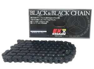 EKチェーン/江沼チェーン SRXシリーズ シールチェーン ホンダ シャドウスラッシャー400 400cc 2000年～ ブラック 520 124L 継手：MLJ 2輪 Seal chain
