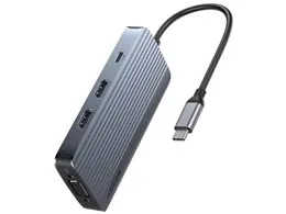 USB-C ハブ (8-in-1 Triple Display) A83790A1 [グレー]