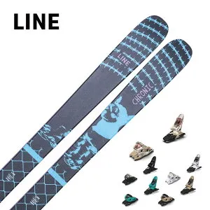 【エントリーでP最大10倍！24日20時～】LINE ライン スキー板 メンズ レディース＜2026＞CHRONIC 101 [LN2509290] + マーカー SQUIRE 11 ビンディング セット 取付無料