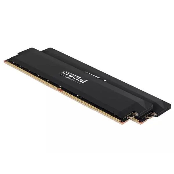 Crucial CP2K16G64C38U5B Crucial Pro OC 32GB Kit (16GB×2) DDR5-6400 UDIMM CL38 Black