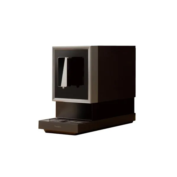 THANKO ZSPR25HBK 全自動エスプレッソメーカー「CREMONNA（クレモナ）」 19気圧の高圧出力で抽出 タッチパネル式で操作 幅185mm BK