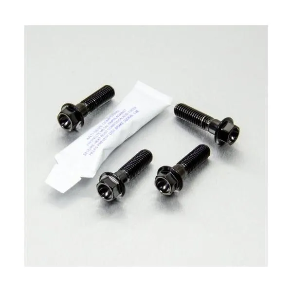 PRO BOLT プロボルト Stainless Steel Front Brake Mounting Bolt Kit カラー：ブラック HONDA ホンダ キャリパーボルト・マウントボルト ブレーキ