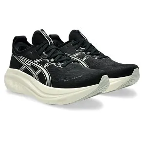 asics アシックス GEL-NIMBUS 27 EXTRA WIDE ゲルニンバス27 エキストラワイド 幅広 ランニングシューズ 1011B957-002(Black/Lake Grey)