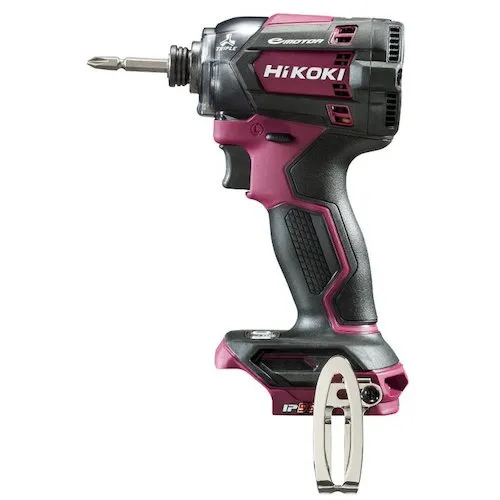 HiKOKI WH18DC-NNR 18Vコードレスインパクトドライバ レッド 本体のみ (旧:日立工機) ハイコーキ