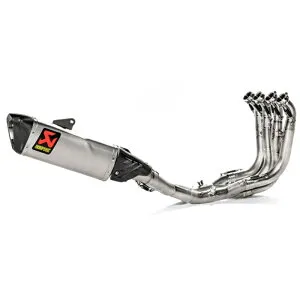 【アクラポビッチ】AKRAPOVIC S-B10R5-APLT レース専用 フルエキゾーストマフラー チタン (BMW : S1000RR '19-22、S1000R '21-22、M1000RR '21-22) バイク 一般公道使用不可 (P)