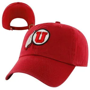 フォーティーセブン メンズ アクセサリー 帽子 ヴィンテージ Men's '47 Red Utah Utes Vintage Clean Up Adjustable Hat Red レッド
