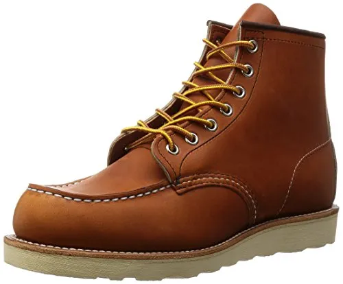 [レッドウィングシューズ] RED WING SHOES ブーツ ヘリテージワーク モックトゥ 875 BROWN(Oro/8 1/2)