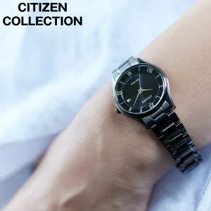 【最大9,000円引き】【20％OFF】 シチズン NIGHT COLOUR EDITION 腕時計 シチズンコレクション ナイトカラー エディション CITIZEN CITIZEN COLLECTION レディース ブラックグレー 時計 ソーラー ES0004-51E ソー