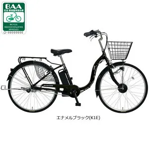 4/25～26最大1500円OFFクーポンあり【送料無料】【地域限定商品】丸石 ビューアシスト「ASL243KDR」24インチ 電動自転車 -25