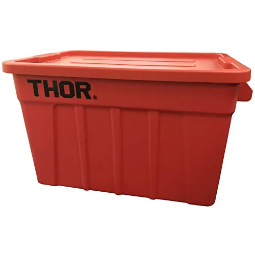 トラスト THOR ラージトート【75L/レッド】コンテナ ボックス TRUST ソー ラージトート ウィズリッドLARGE TOTES with LID