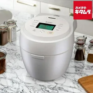 三菱電機 ジャー炊飯器 本炭釜 紬 NJ-BW10H-W 白真珠［5.5合］ 《納期約4週間》