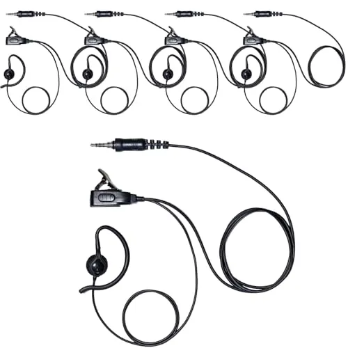 BLUE CENTURY ブルーセンチュリー 国内メーカー 特定小電力 トランシーバー 【ブルーセンチュリー/アイコム/アルインコ/スタンダード/エフ・アール・シー/モトローラ 1ピンねじ込みプラグ (VOX非対応)】対応 3.5mm 防水 イヤホンマイク