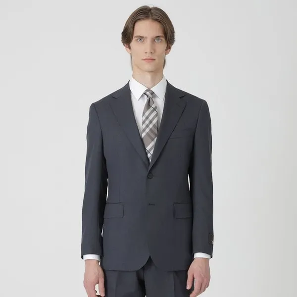 [マルイ]MIYUKIヘップバーングレーTOPツイルスーツ/ブラックレーベル・クレストブリッジ （BLACK LABEL CRESTBRIDGE） グレーA