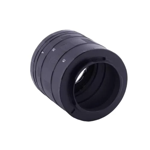 アダプター 3 リングセット マクロエクステンションチューブ ペンタックス K マウント Kx Km K10D K20D K100D K200D K7 K-3 K5 DSLR&SLR カメラレンズリング対応