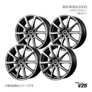 【16インチ 5H114.3 6.5J +38】アルミホイール4本セット フロンクス WDB3S/WEB3S MID WHEELS/V25 MGR S971665573380A0N×4