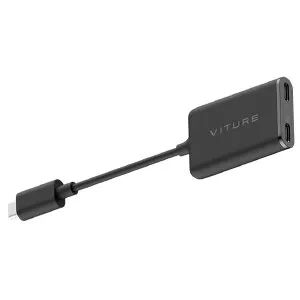 VITURE VITURE One USB-C XRグラス 充電アダプター Pro ONE-XRIP-ADP-BLK [ONEXRIPADPBLK]