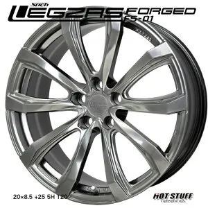 レクサス LS500 LS500h20×8.5J インセット+25 5-120 新品 ホイール 4本シュティッヒ レグザス フォージド FS 01 鍛造 シルバー